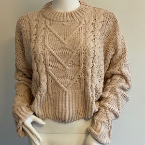 Cropped Winter Sweater